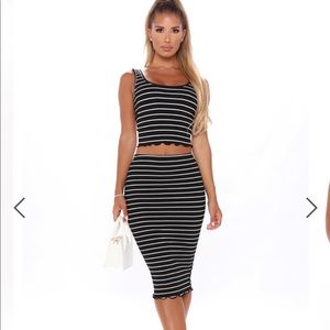 Brand new Fashion nova matching set